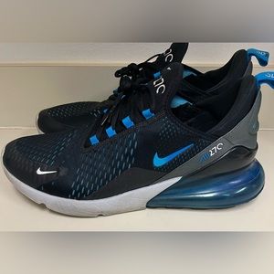 Men’s Nike Air Max Sneakers, Size 14, Blue, Pre-Owned